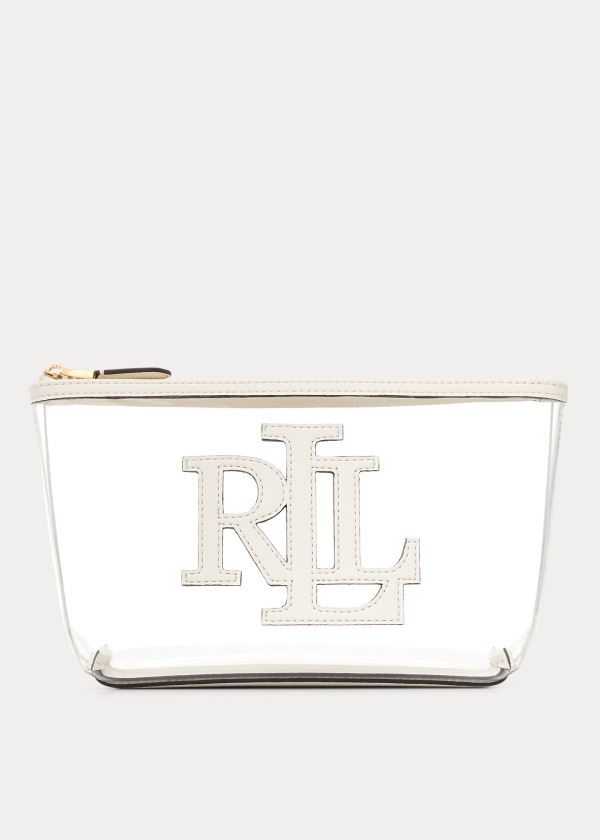 Women's Ralph Lauren Clear Cosmetic Bag | 086513IOE